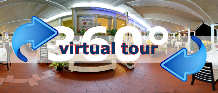 Click per visualizzare il Virtual Tour di Ristorante la Conchiglia