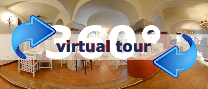 Click per visualizzare il Virtual Tour di Le Sale della Regina Ristorante